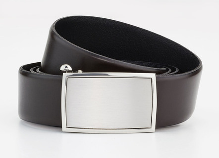 Herenriem, 3,5 cm breed met automatische sluiting