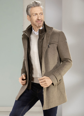Kurzjacke mit Tasche