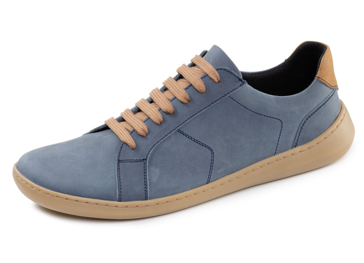 Slipper & Schnürschuhe - Barfußschuhe, in Größe 040 bis 046, in Farbe JEANS Ansicht 1