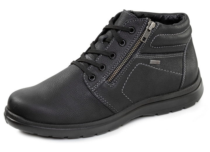 Stiefeletten - Boots, in Größe 039 bis 046, in Farbe SCHWARZ Ansicht 1