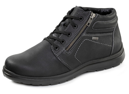 GINO GALANTE, gevoerde herenlaarzen, winterschoenen, breedte H, met rits