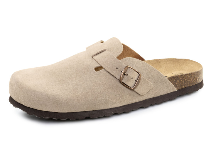 Sandalen & Pantoletten - Clogs, in Größe 039 bis 046, in Farbe SAND Ansicht 1