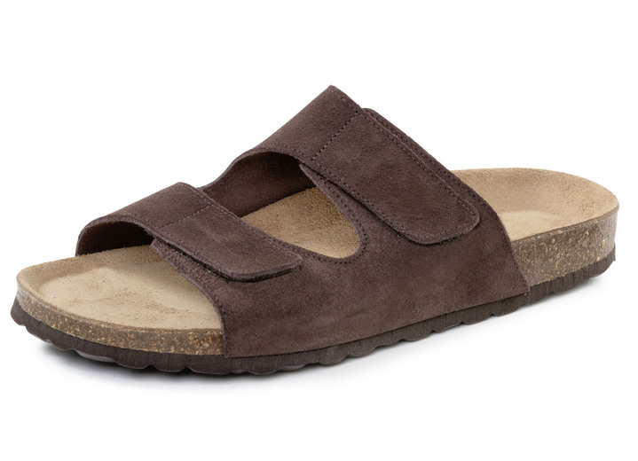 Sandalen & Pantoletten - Pantoletten, in Größe 040 bis 046, in Farbe BRAUN Ansicht 1