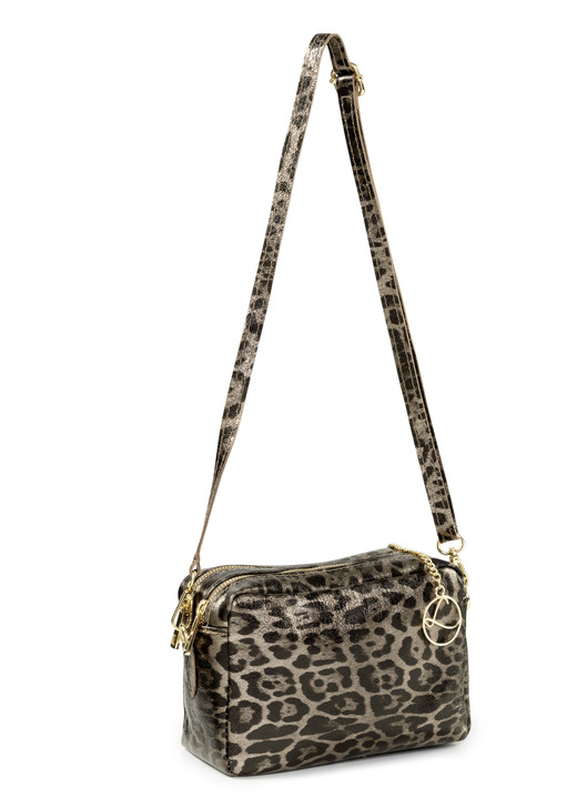 Tassen - Laurina, mini tas, dames, met afneembare, verstelbare schouderband Tassen - Laurina, mini tas, dames, met afneembare, verstelbare schouderband, in Farbe BRONZE-LEO