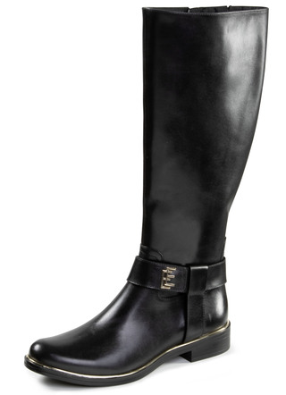 ELENA EDEN, trendy dameslaarzen, winterschoenen, breedte G, met rits