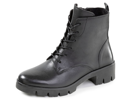ELENA EDEN, comfortabele dames enkellaarsjes, winterschoenen, breedte H, met uitneembaar voetbed