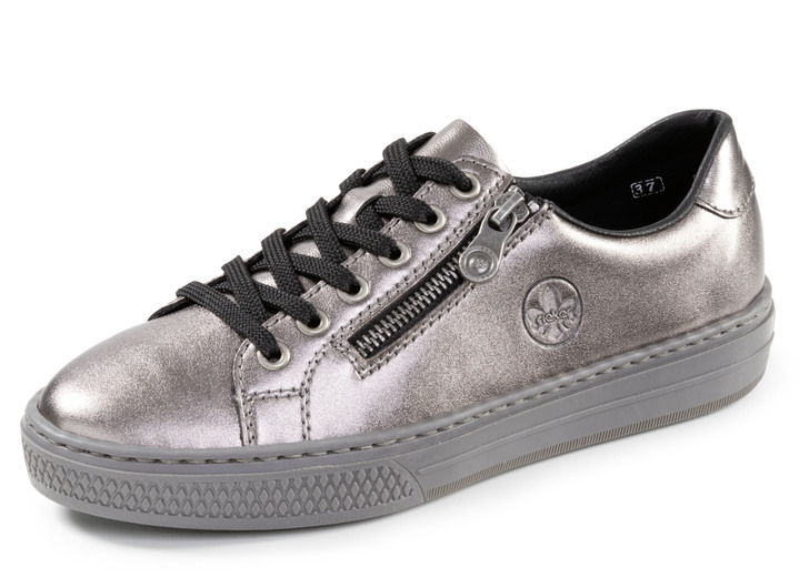 Slipper & Schnürschuhe - Sneaker, in Größe 036 bis 042, in Farbe ALTSILBER Ansicht 1