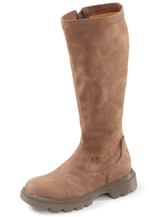 Stiefel & Stiefeletten - Stiefel, in Größe 036 bis 042, in Farbe BRAUN Ansicht 1