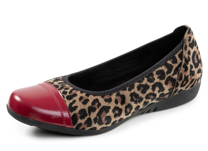Pumps & Ballerina - Ballerinas, in Größe 036 bis 042, in Farbe CAMEL-ROT Ansicht 1