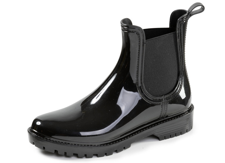 Stiefel & Stiefeletten - Gummistiefel, in Größe 036 bis 041, in Farbe SCHWARZ Ansicht 1