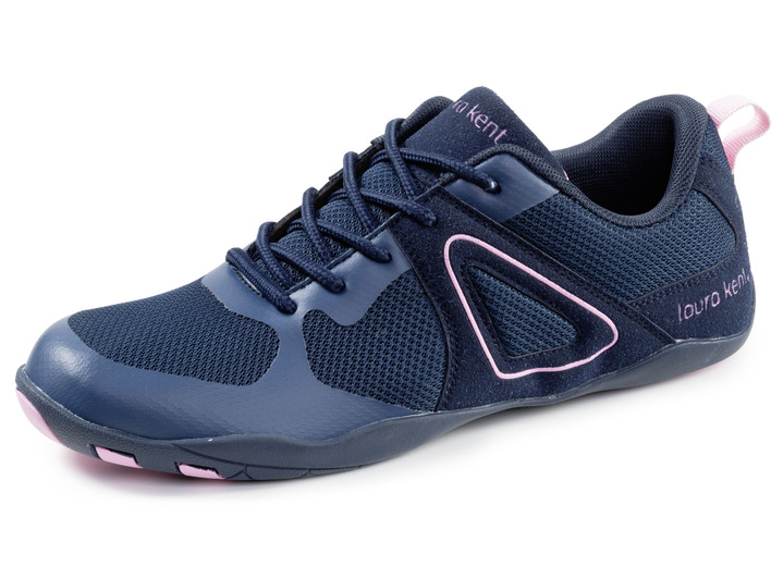 Laura Kent - Barfußschuhe, in Größe 036 bis 042, in Farbe MARINE-ROSA Ansicht 1