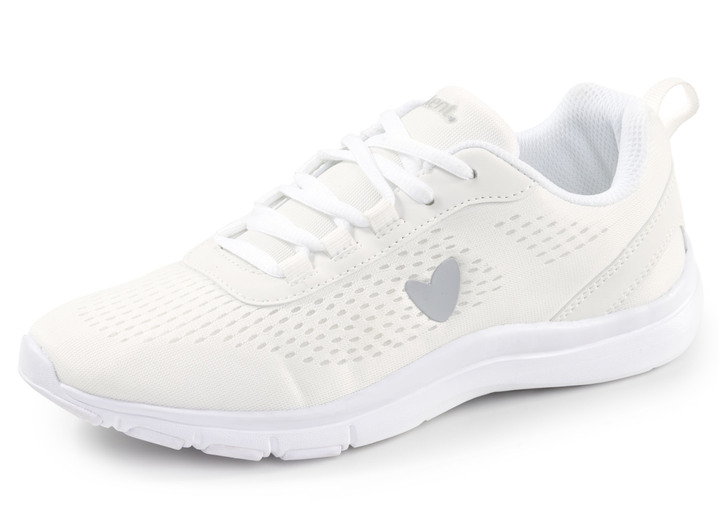 Slipper & Schnürschuhe - Sneaker, in Größe 036 bis 042, in Farbe WEISS Ansicht 1