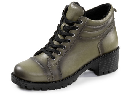 ELENA EDEN, klassieke dames enkellaarsjes, winterschoenen, met uitneembaar voetbed