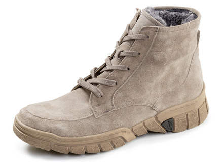 Waldläufer, gevoerde dames enkellaarsjes, winterschoenen, breedte H, met uitneembaar voetbed