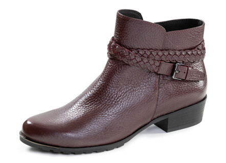 ELENA EDEN, comfortabele dames enkellaarsjes, winterschoenen, breedte G, met uitneembaar voetbed