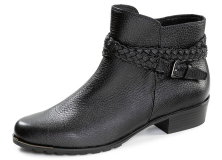 ELENA EDEN, comfortabele dames enkellaarsjes, winterschoenen, breedte G, met rits
