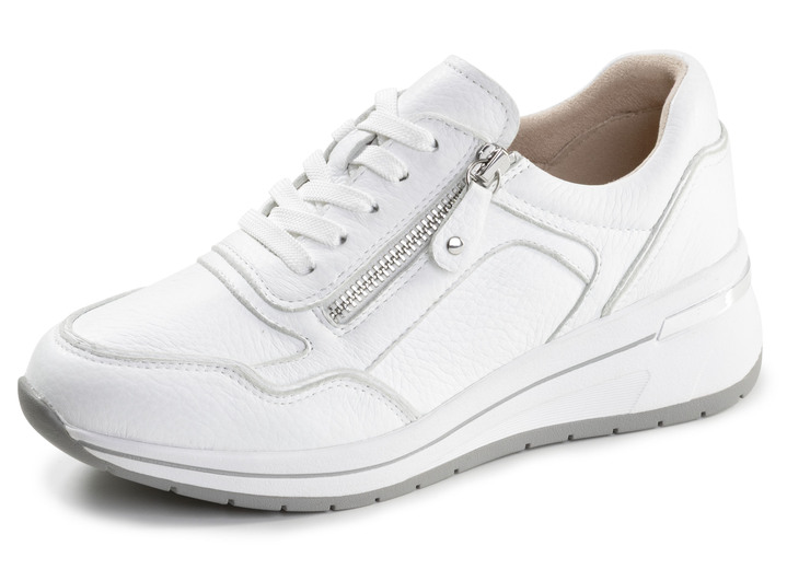 Slipper & Schnürschuhe - Sneaker, in Größe 036 bis 042, in Farbe WEISS Ansicht 1