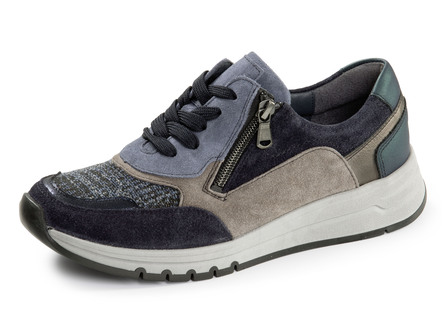 Waldläufer, comfortabele damessneakers, breedte H, met uitneembaar voetbed