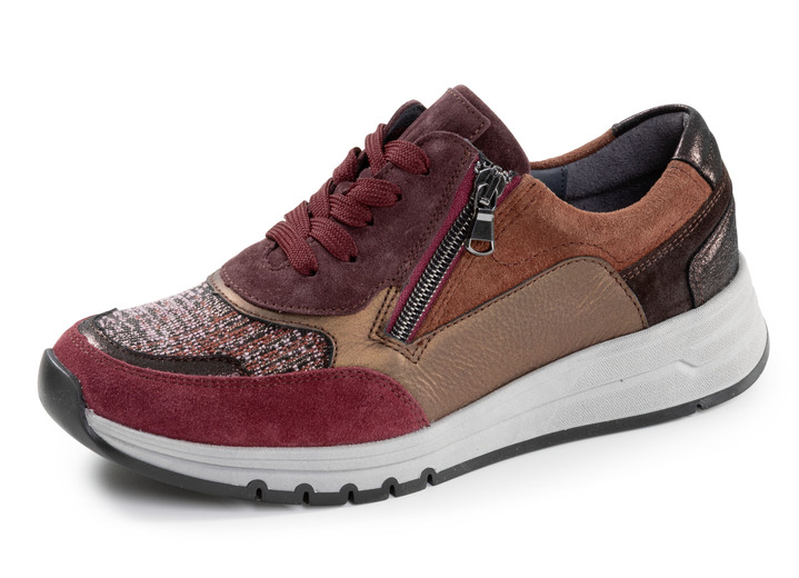 Slipper & Schnürschuhe - Sneaker, in Größe 3 1/2 bis 8, in Farbe BORDEAUX-BUNT Ansicht 1