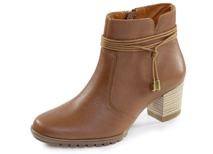 Stiefel & Stiefeletten - Stiefeletten, in Größe 036 bis 042, in Farbe COGNAC Ansicht 1