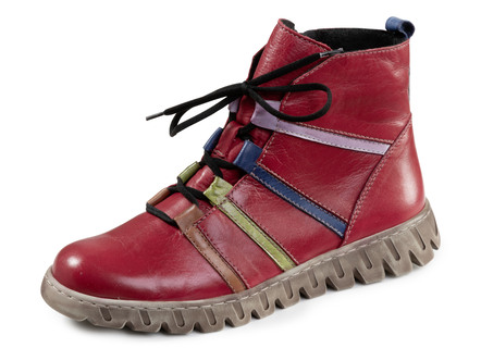 Gemini, trendy dames enkellaarsjes, winterschoenen, breedte G, met uitneembaar voetbed