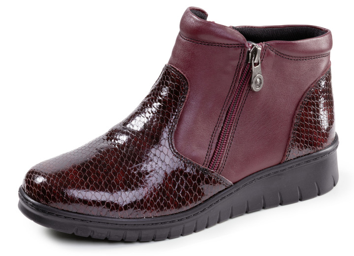 Stiefel & Stiefeletten - Boots, in Größe 036 bis 042, in Farbe BURGUND Ansicht 1