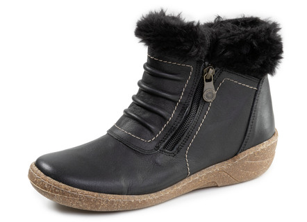 ELENA EDEN, gevoerde dameslaarzen, winterschoenen, breedte G, met uitneembaar voetbed