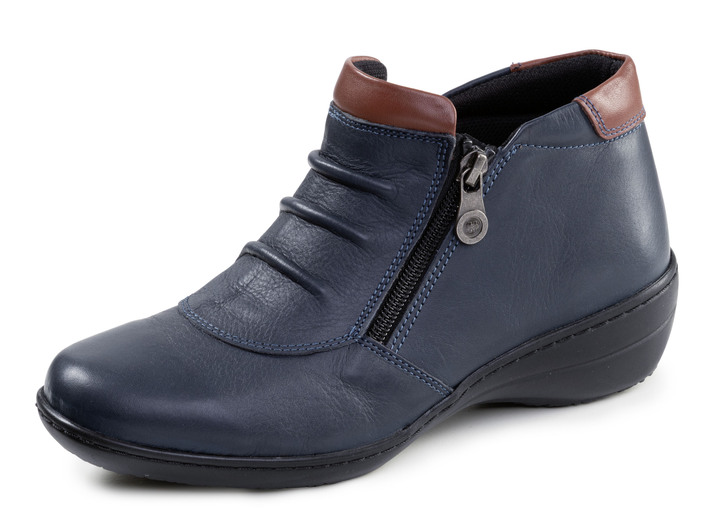 Stiefel & Stiefeletten - Boots, in Größe 036 bis 042, in Farbe MARINE-BRAUN Ansicht 1