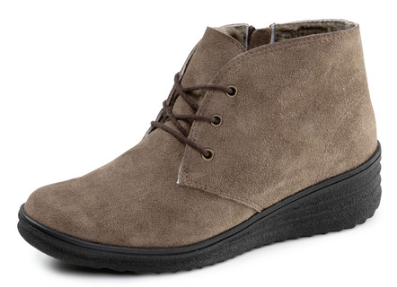 ELENA EDEN, gevoerde dameslaarzen, winterschoenen, met lamsvacht
