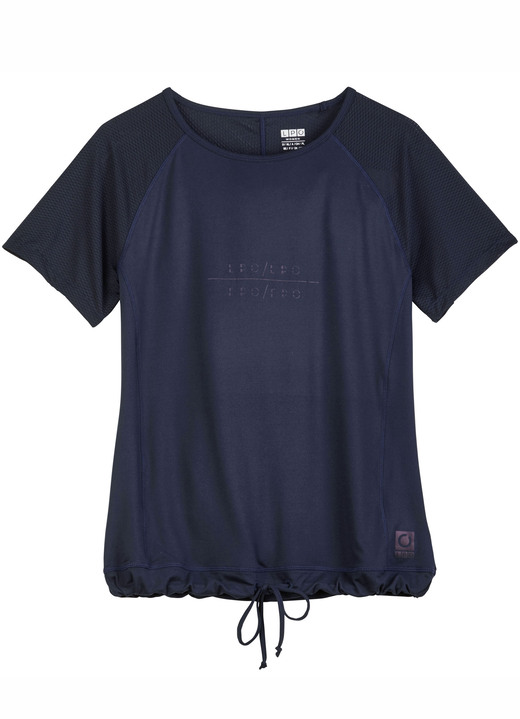 Vrijetijdspakken - Functioneel shirt van “LPO” Vrijetijdspakken - Functioneel shirt van “LPO”, in Größe 036 bis 048, in Farbe MARINE