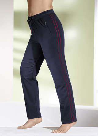 Broek met elastische tailleband rondom