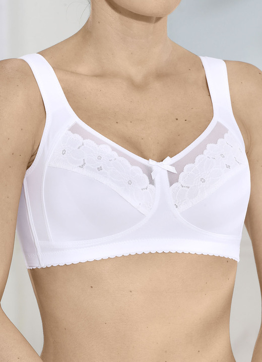 Soft-BH - BH Cup B, in Größe 080 bis 105, in Cup B, in Farbe WEISS Ansicht 1