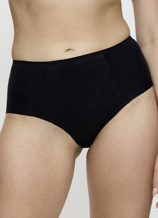 Triumph slip met jacquard inzetstuk aan de voorkant