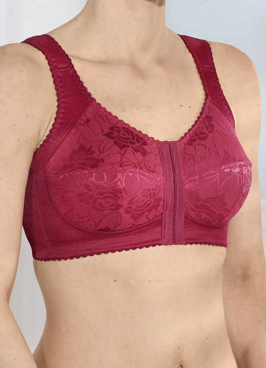 Soft-BH - BH Cup B, in Größe 080 bis 120, in Cup B, in Farbe BORDEAUX Ansicht 1