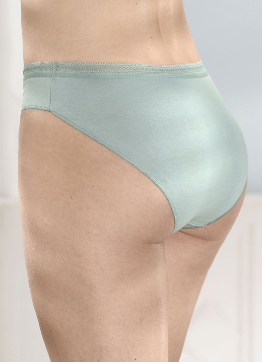 Slips - Viererpack Slips, in Größe 036 bis 050, in Farbe 2X JADE, 2X WEISS Ansicht 1