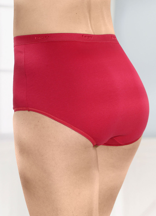 Slips - Fünferpack Slips, in Größe 040 bis 056, in Farbe 3X ROT, 2X SCHWARZ Ansicht 1