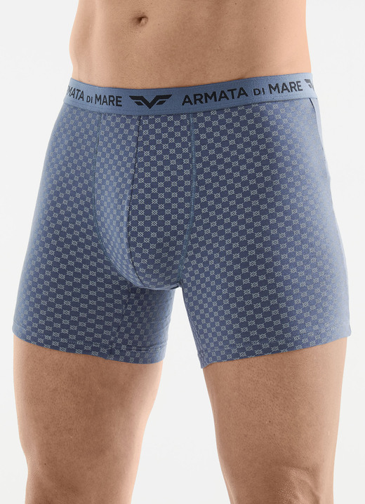Pants & Boxershorts - Dreierpack Pants, in Größe 005 bis 011, in Farbe 3X INDIGOBLAU-GRAU