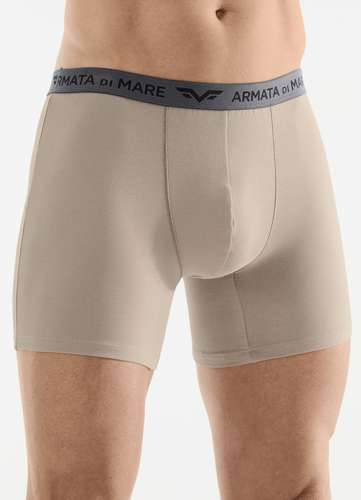 Pants & Boxershorts - Dreierpack Pants, in Größe 005 bis 011, in Farbe 2X SAND, 1X GRAU Ansicht 1