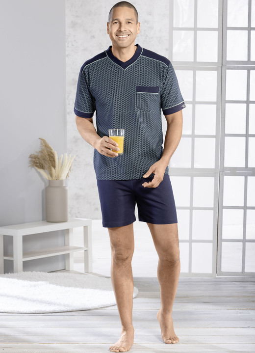 Shortys - Shorty, in Größe 046 bis 062, in Farbe MARINE-GRÜN-BUNT Ansicht 1