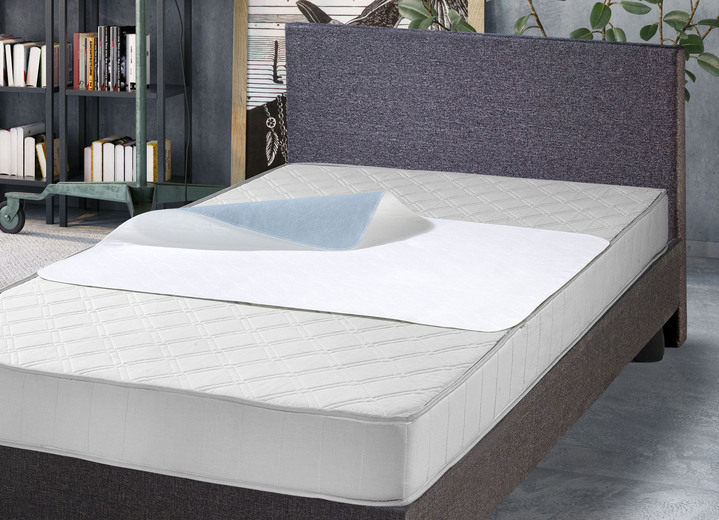 Dekbedden e.d. - Ademend incontinentieverband van Setex, in Größe 131 (75/90 cm) bis 132 (2x 75/ 90 cm), in Farbe WEISS Ansicht 1