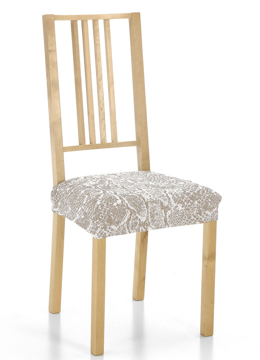Sessel- & Sofaüberwürfe - Sesselbezug, in Größe 101 (Sesselbezug) bis 113 (Ohrensessel-Bezug), in Farbe CREME Ansicht 1