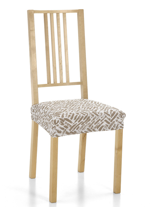Sessel- & Sofaüberwürfe - Sesselbezug, in Größe 101 (Sesselbezug) bis 113 (Ohrensessel-Bezug), in Farbe CREME Ansicht 1