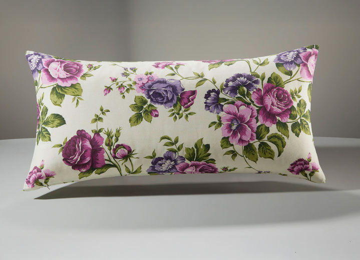 Spreien - Bedsprei met ruitjesstiksel en kussenslopen, in Größe 873 (Voor eenpersoonsbed, 135 x 210 cm ) bis 924 (kussensloop, 40 x 80 cm), in Farbe LILA Ansicht 1