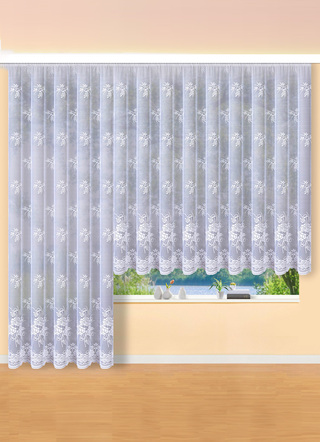 Blumenfenster-Store