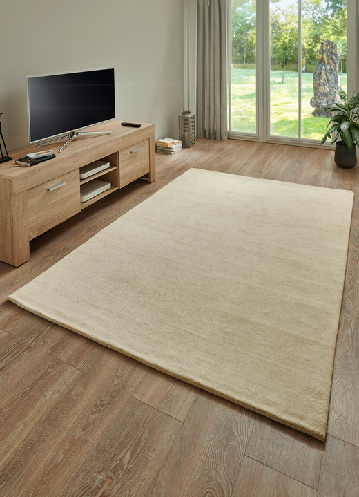 Modern - Brücke, in Größe 101 (Brücke, 40x 60 cm) bis 292 (Teppich, 250x350 cm), in Farbe BEIGE Ansicht 1