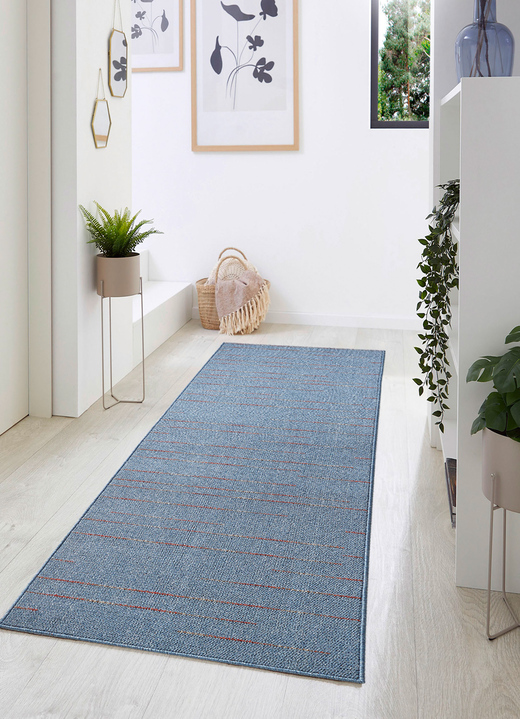 Läufer & Stufenmatten - Läufer, in Größe 102 (Läufer, 67 cm breit) bis 106 (Läufer, 100 cm breit), in Farbe BLAU Ansicht 1