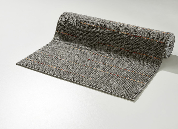Läufer & Stufenmatten - Läufer, in Größe 102 (Läufer, 67 cm breit) bis 106 (Läufer, 100 cm breit), in Farbe DUNKELGRAU Ansicht 1