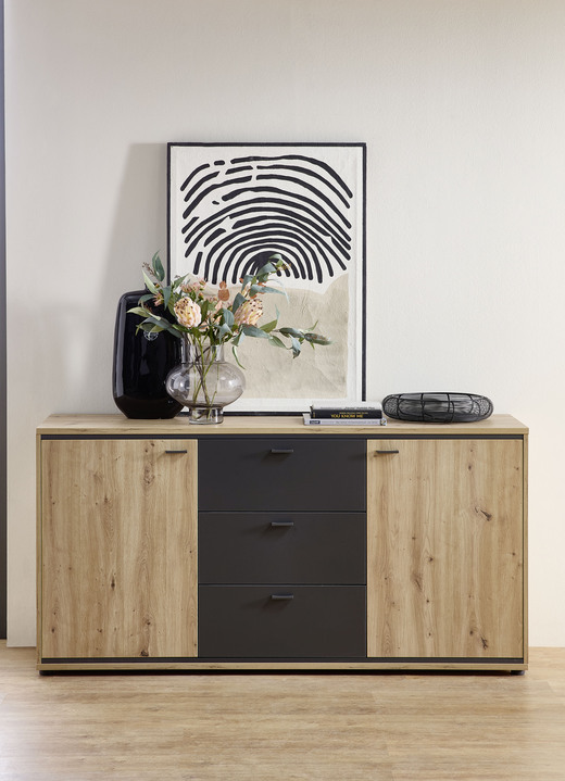 Sideboards - Modern dressoir, in Farbe ARTISAN EICHE-GRAFIT Ansicht 1