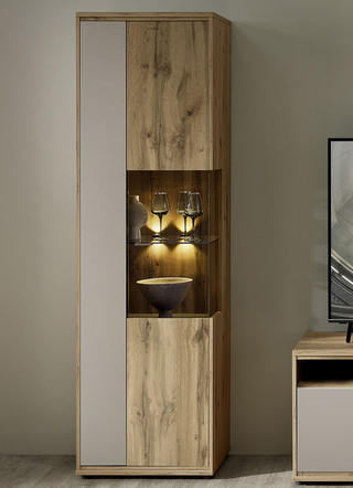 Vitrine met LED-verlichting