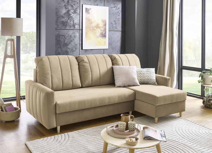 Polsterecken - Polsterecke mit Funktion, in Farbe BEIGE Ansicht 1